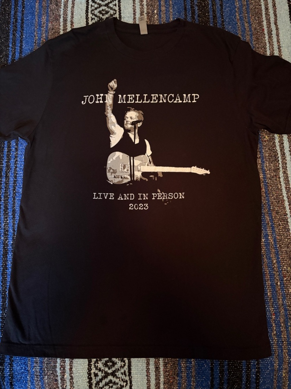 John Mellencamp 2023 Concert Tour Tee Shirt